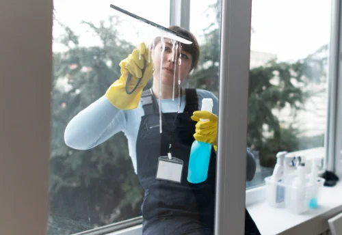 Nettoyage de vitres intérieures et extérieures à Pléhédel